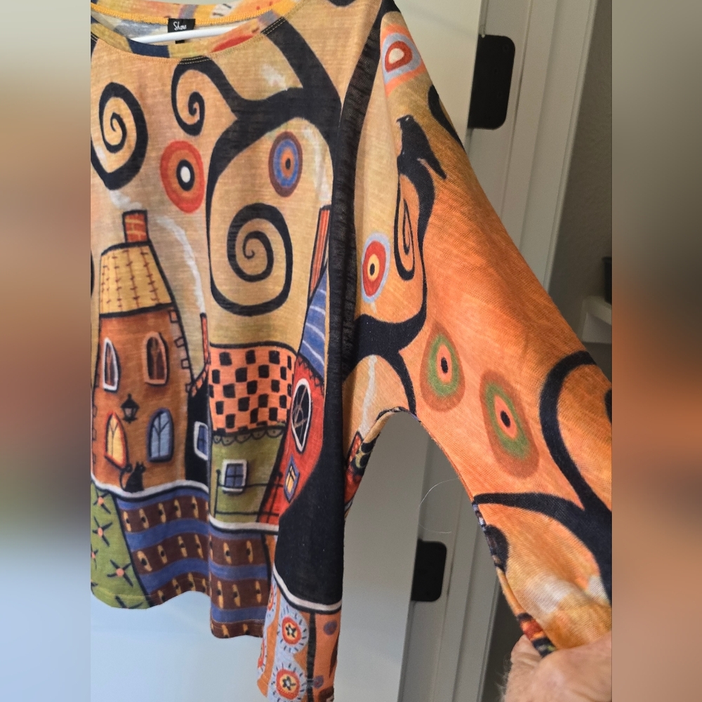 Shane Colorful Artistic Quality Sweater XL - Picture 4 of 6